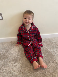 Children’s Tartan pyjamas