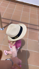 Load image into Gallery viewer, Mini Personalised straw fedora